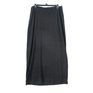Black Floral Lace Maxi Skirt Women Lined Long‎ Evening Skirt 7904